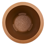 amber coupe round 41cm karamell